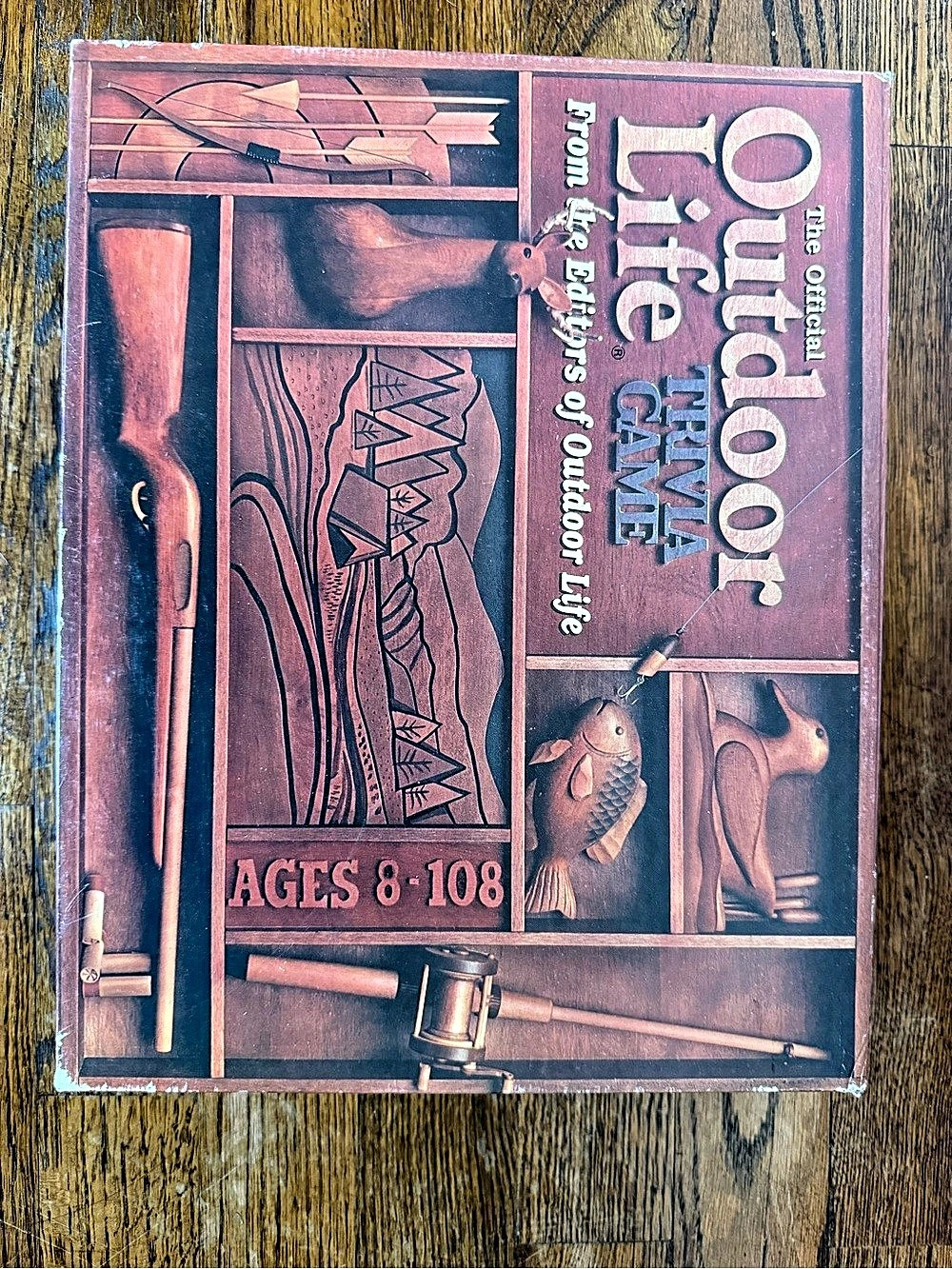 Outdoor Life Trivia Game Board Game Vintage Trivia Set